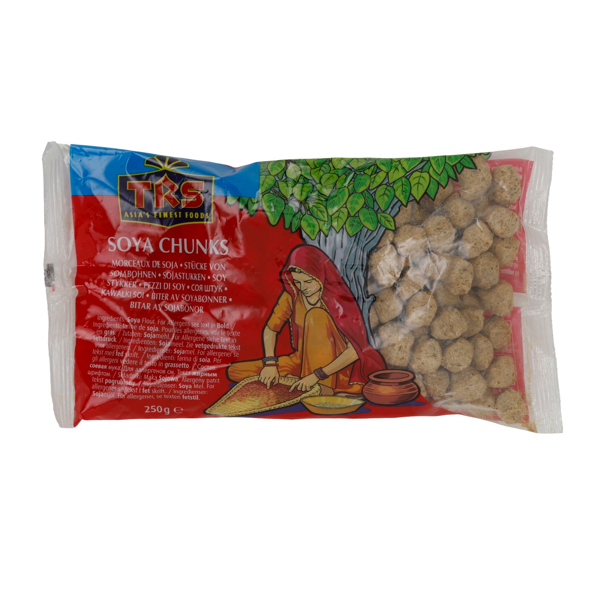 Sojaprotein TRS Soya Chunks | Fleischersatz | Eiweiß | 250 g TRS